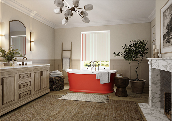 The British Stripe Co. Victoria, Brighton No.1 - Twist&Fit Roller Blind - Image 7